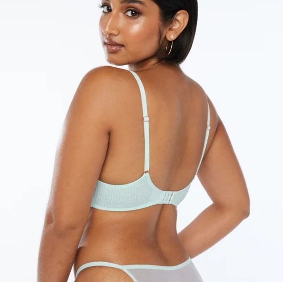 Savage X Fenty Blue Light Boudoir Baddie Set - Picture 3 of 16